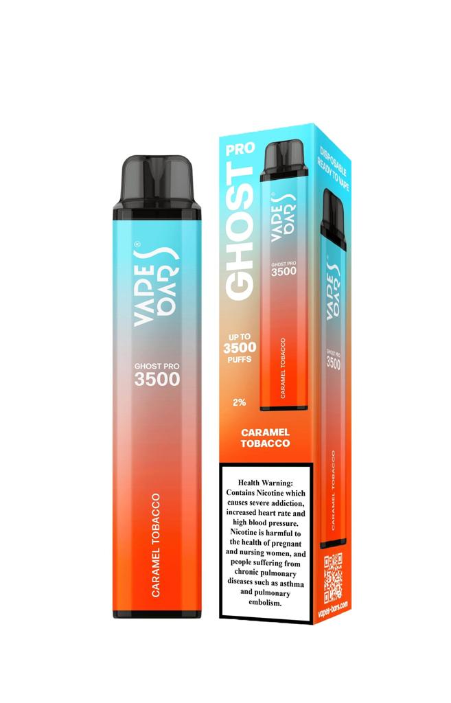 Caramel Tobacco| Ghost Pro 3500 Puffs