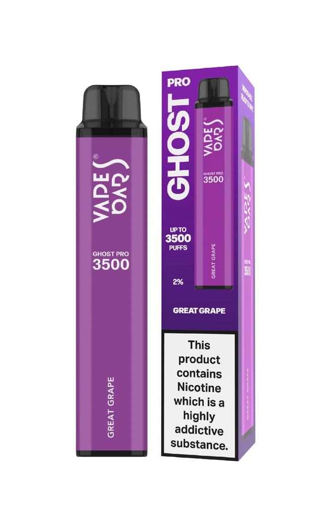 Great Grape| Ghost Pro 3500 Puffs