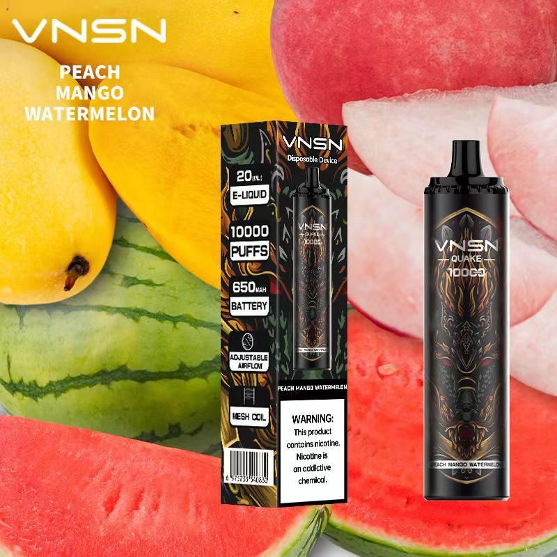 Peach Mango Watermelon| VNSN Quake 10000 Puffs