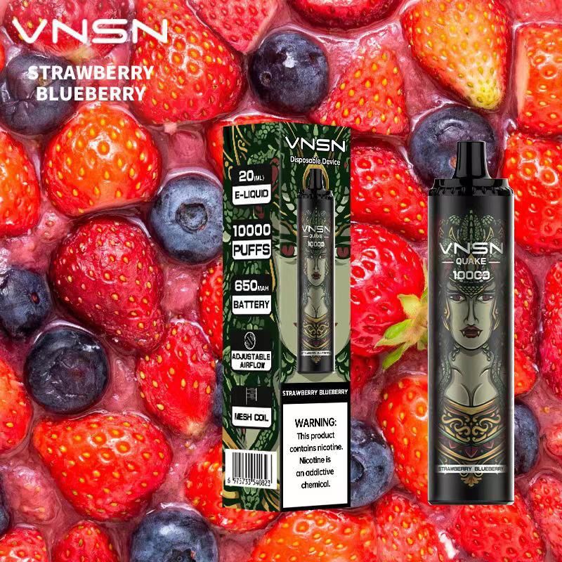 Strawberry Blueberry| VNSN Quake 10000 Puffs