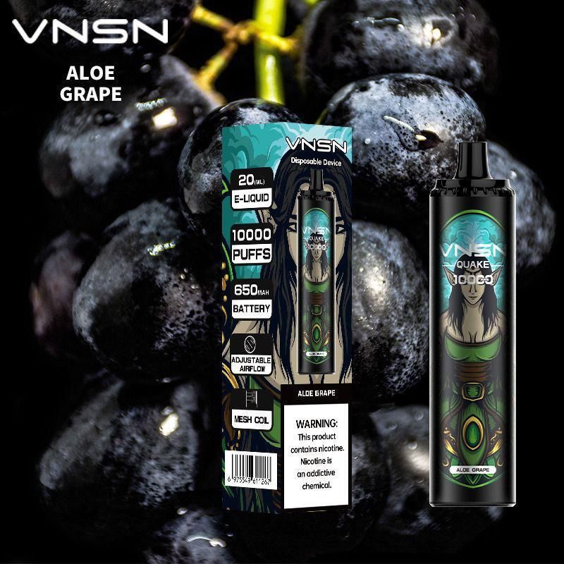 Aloe Grape| VNSN Quake 10000 Puffs