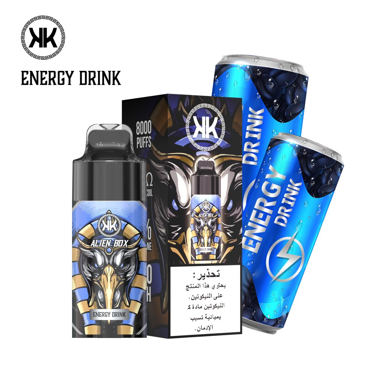 Energy Drink| KK Alien Box 8000 puffs