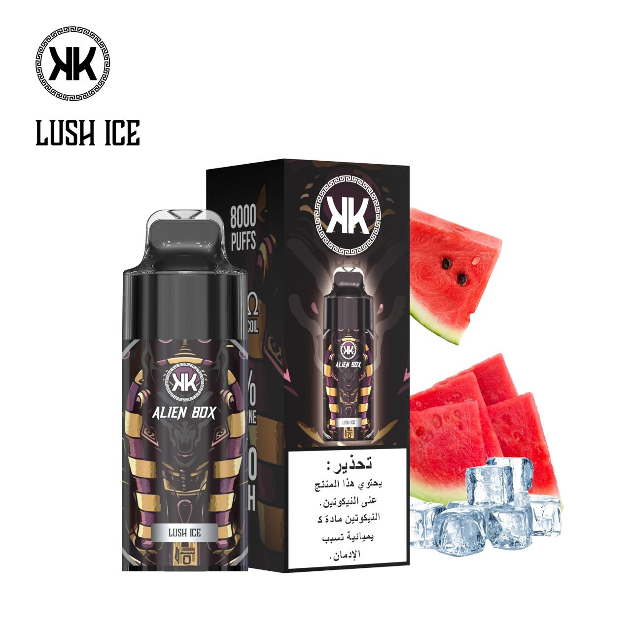 Lush Ice| KK Alien Box 8000 puffs