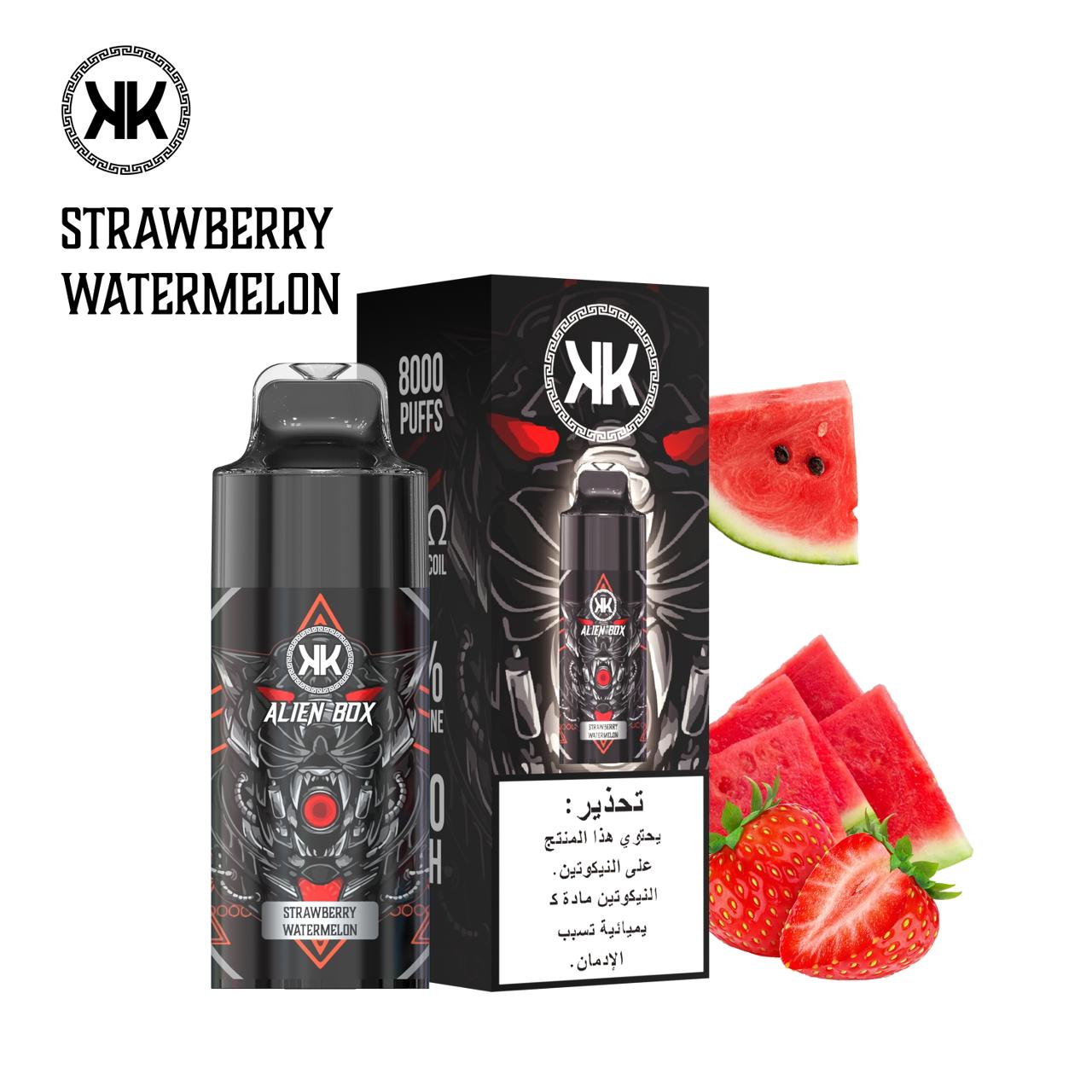 Strawberry Watermelon| KK Alien Box 8000 puffs