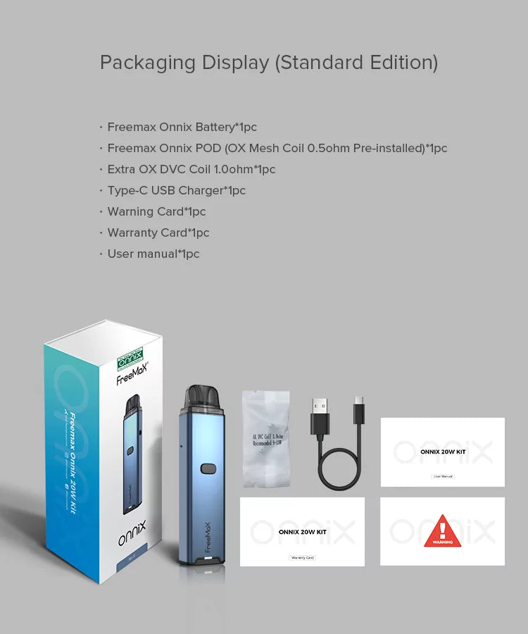 FREEMAX Onnix 20W Pod System Kit IN DUBAI,UAE